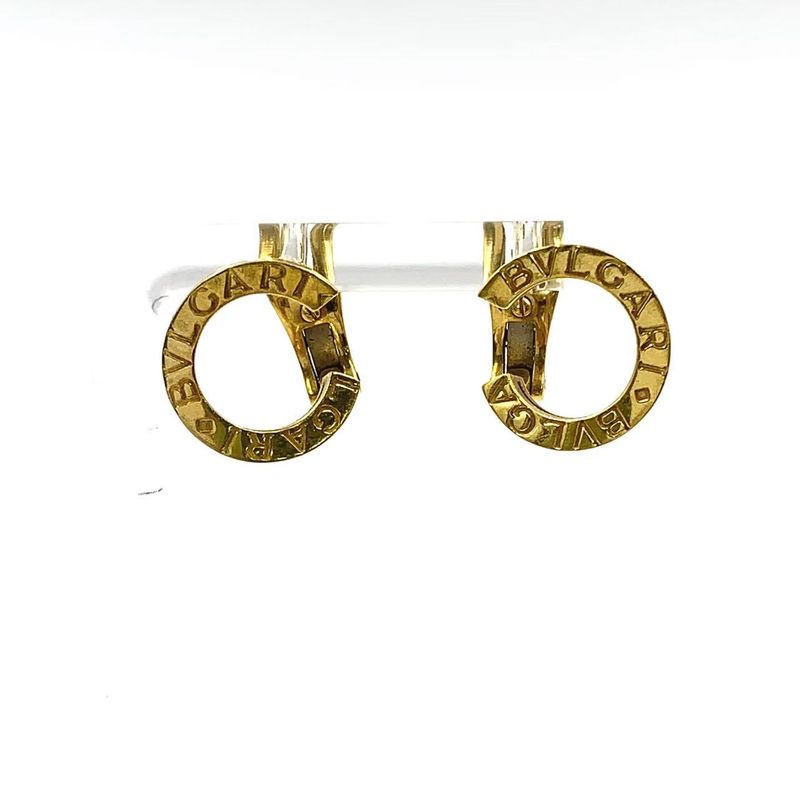 Bvlgari 18k Yellow Gold Yellow Gold Earrings