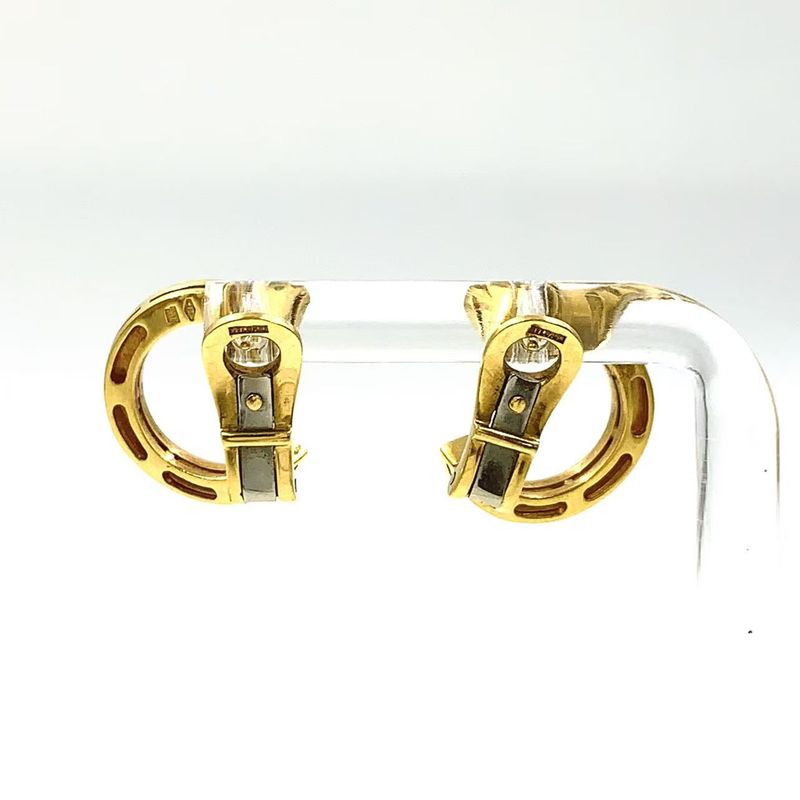 Bvlgari 18k Yellow Gold Yellow Gold Earrings
