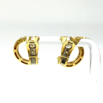 Bvlgari 18k Yellow Gold Yellow Gold Earrings