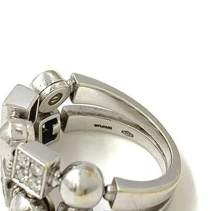 Bvlgari Lucia Diamond 18k White Gold White Gold Ring