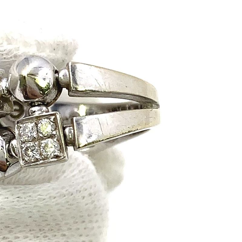 Bvlgari Lucia Diamond 18k White Gold White Gold Ring