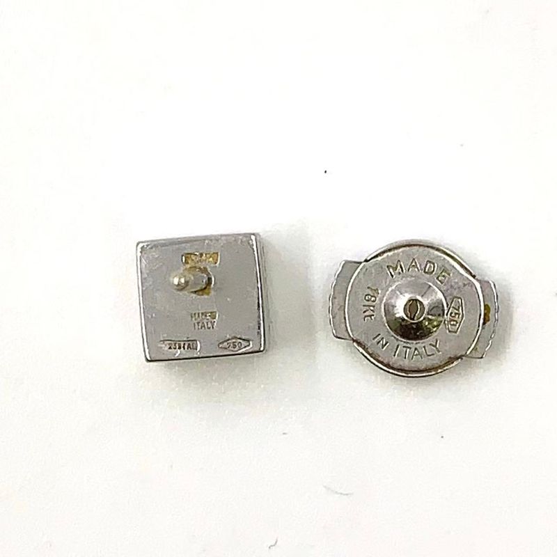 Bvlgari Lucia Diamond 18k White Gold White Gold Earrings