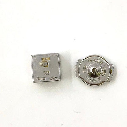 Bvlgari Lucia Diamond 18k White Gold White Gold Earrings