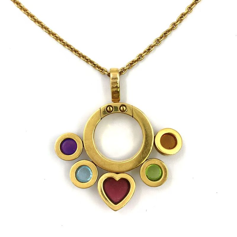 Bvlgari Allegra Multicolor 18k Yellow Gold X Colored Stone Yellow Gold X