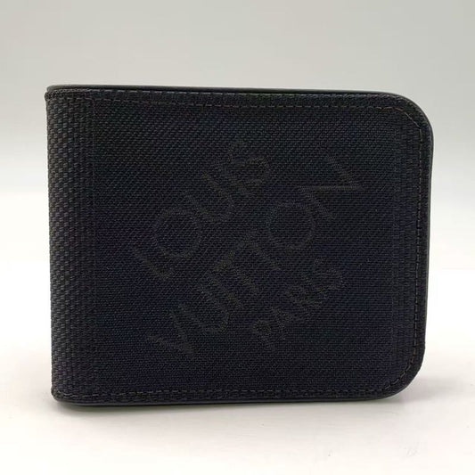 Louis Vuitton Portobier 9 Cult Cles Di Leather × Canvas Dark Brown Wallet M93548