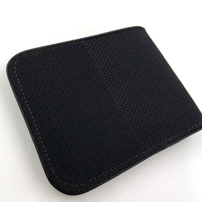 Louis Vuitton Portobier 9 Cult Cles Di Leather × Canvas Dark Brown Wallet M93548