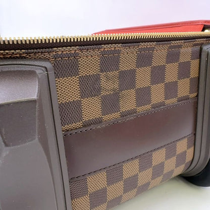 Louis Vuitton Pegase 55 Damier Ebene Damier Ebene Leather ×pvc Brown Carry Bag