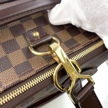 Louis Vuitton Pegase 55 Damier Ebene Damier Ebene Leather ×pvc Brown Carry Bag