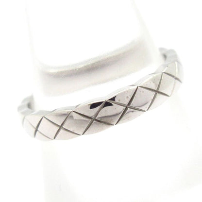 Chanel Ring 53 Coco Crush Mini Model J11793 18k White Gold