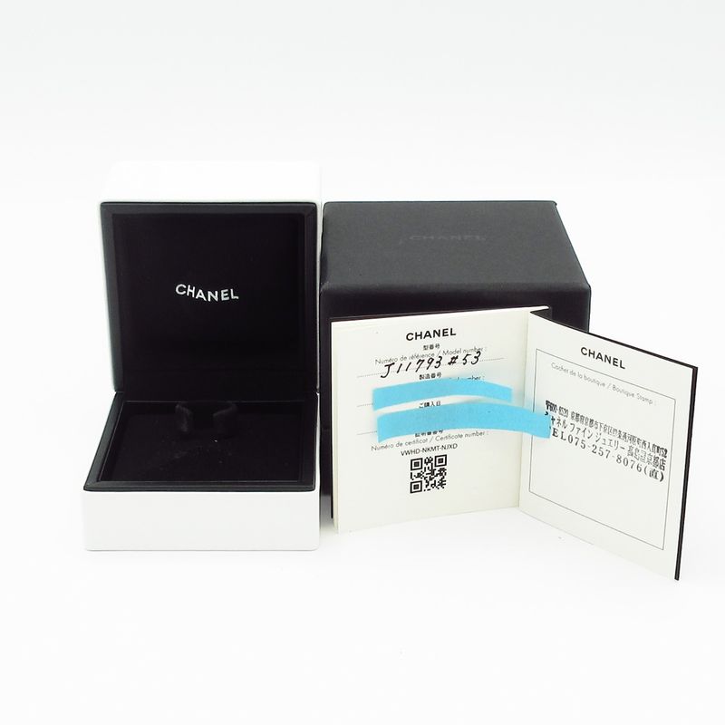 Chanel Ring 53 Coco Crush Mini Model J11793 18k White Gold