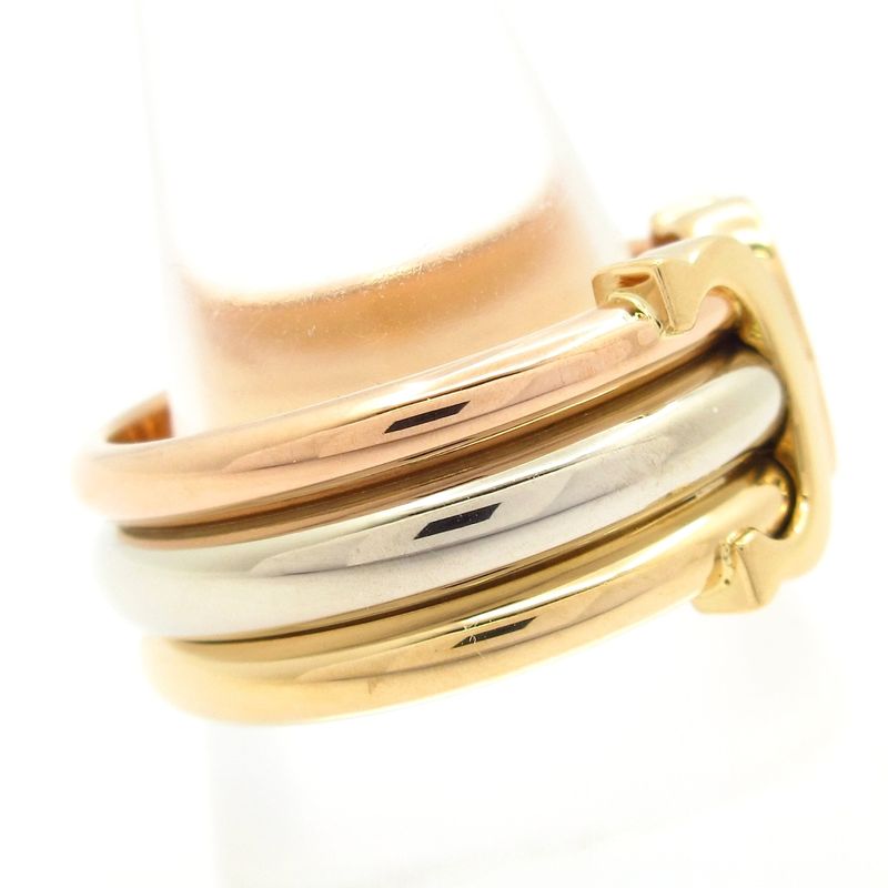 Cartier Ring 2c 18k Three Colors