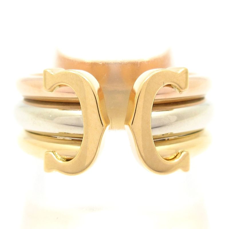 Cartier Ring 2c 18k Three Colors