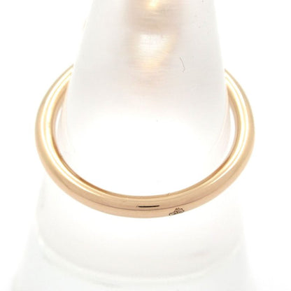 Hermes Ring Echape PM 18k Pink Gold X Diamond 10p Diamond