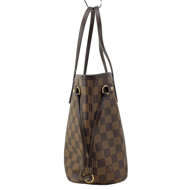 Louis Vuitton Tote Bag Damier Neverfull PM N40600 Ebene X Threes
