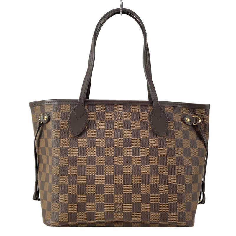 Louis Vuitton Tote Bag Damier Neverfull PM N40600 Ebene X Threes