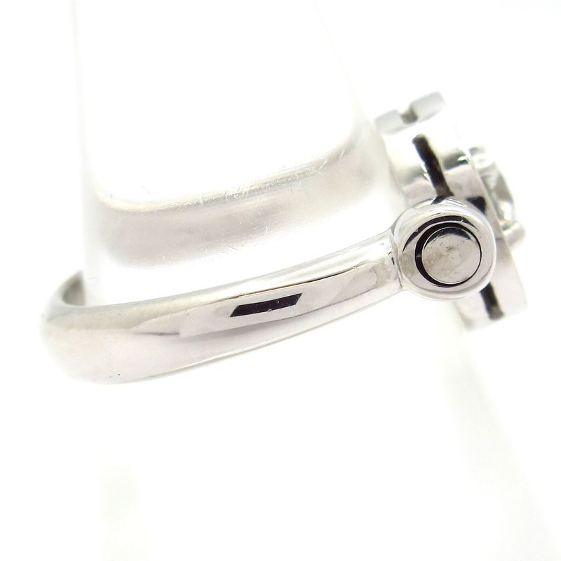 Bvlgari Ring Bvlgari Flip Ring 18k White Gold X Diamond 1p Diamond