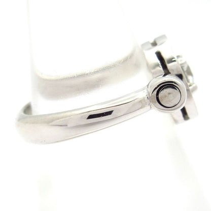 Bvlgari Ring Bvlgari Flip Ring 18k White Gold X Diamond 1p Diamond