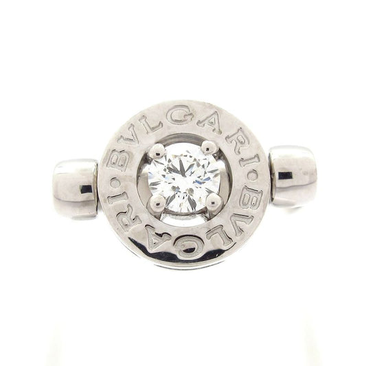 Bvlgari Ring Bvlgari Flip Ring 18k White Gold X Diamond 1p Diamond