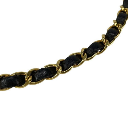 Chanel Shoulder Bag Single Flap Matelasse A03569 Black Gold Hardware Chain