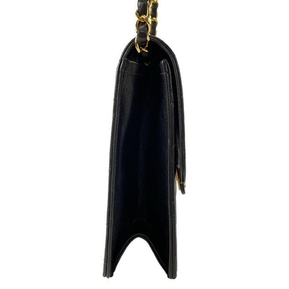 Chanel Shoulder Bag Single Flap Matelasse A03569 Black Gold Hardware Chain