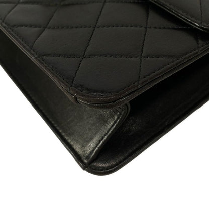 Chanel Shoulder Bag Single Flap Matelasse A03569 Black Gold Hardware Chain