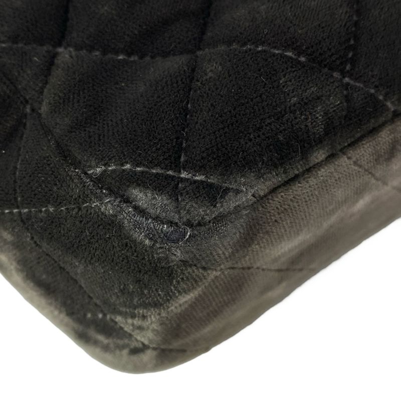 Chanel Backpack Sac Matelasse Black Chain Shoulder Gold Hardware