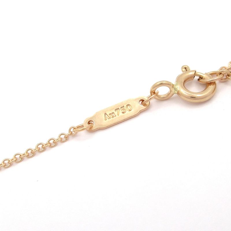 Tiffany & Co Necklace T Smile Pendant (Small) 18k Pink Gold