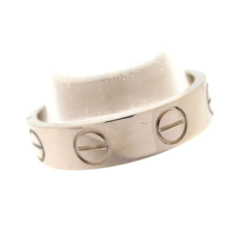 Cartier Ring 44 Mini Love 18k White Gold