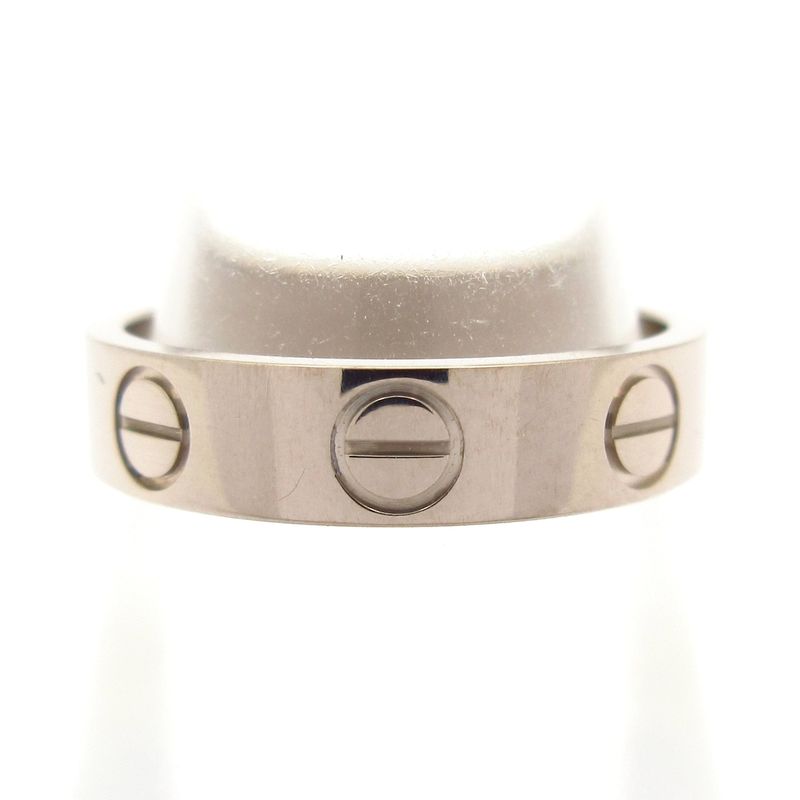 Cartier Ring 44 Mini Love 18k White Gold