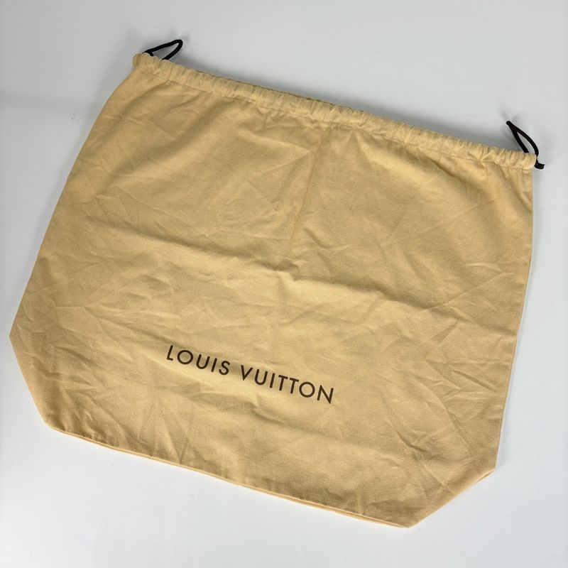 Louis Vuitton Hampstead MM Handbag Shoulder Bag Tote Bag Damier Azure White