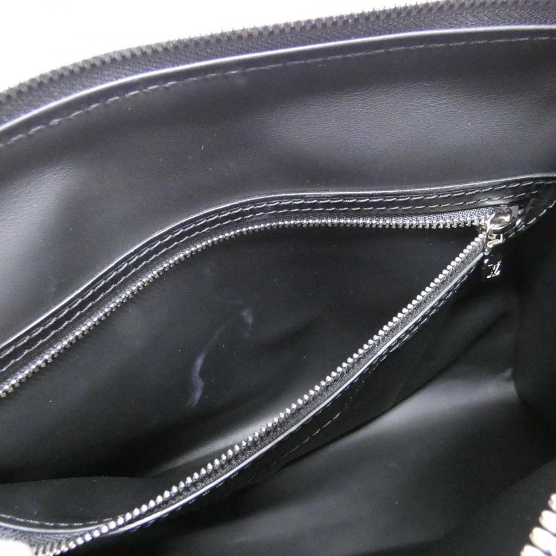 Louis Vuitton Monogram Black Speedy Bandouliere Soft 30cm (11.81in) M12243