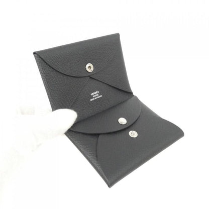 Hermes Calvi Duo 083035ck Coin Case