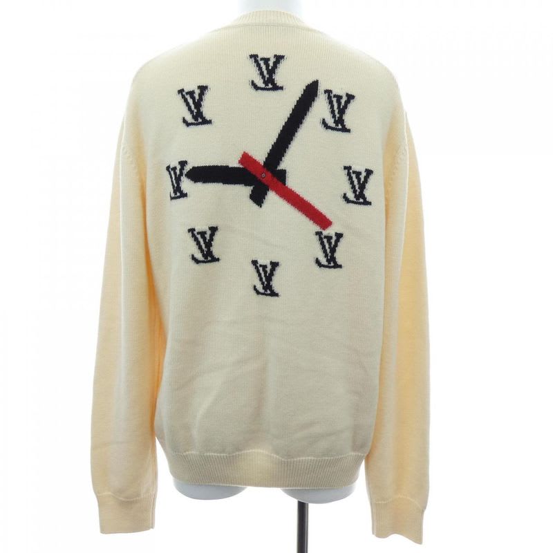 Louis Vuitton Clock Intarsia Pullover Hkn 78 Wzll Knit