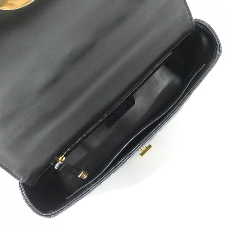 Christian Dioramor Dior Caro Medium Shoulder Bag