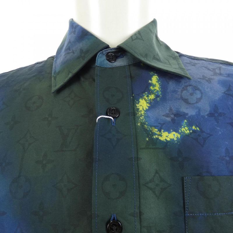 Louis Vuitton Monogram Tie and Dye Blouson Jacket Shirt Hls 07 Wd15