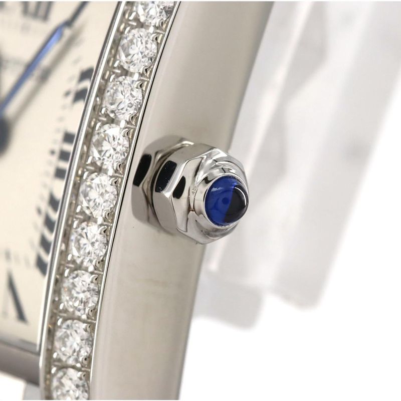 Cartier Tank Française SM D W4ta0008 SS Quartz