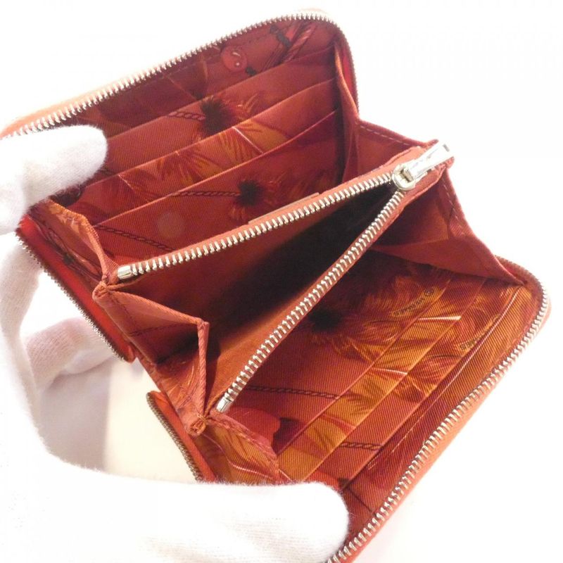 Hermes Brazil Silk In Compact 068919ck Wallet