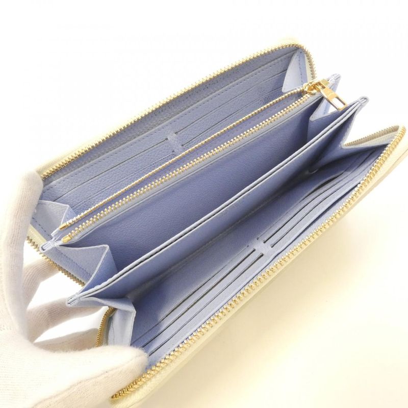 Louis Vuitton Bicolor Monogram Empreinte Zippy Wallet M83308 Wallet