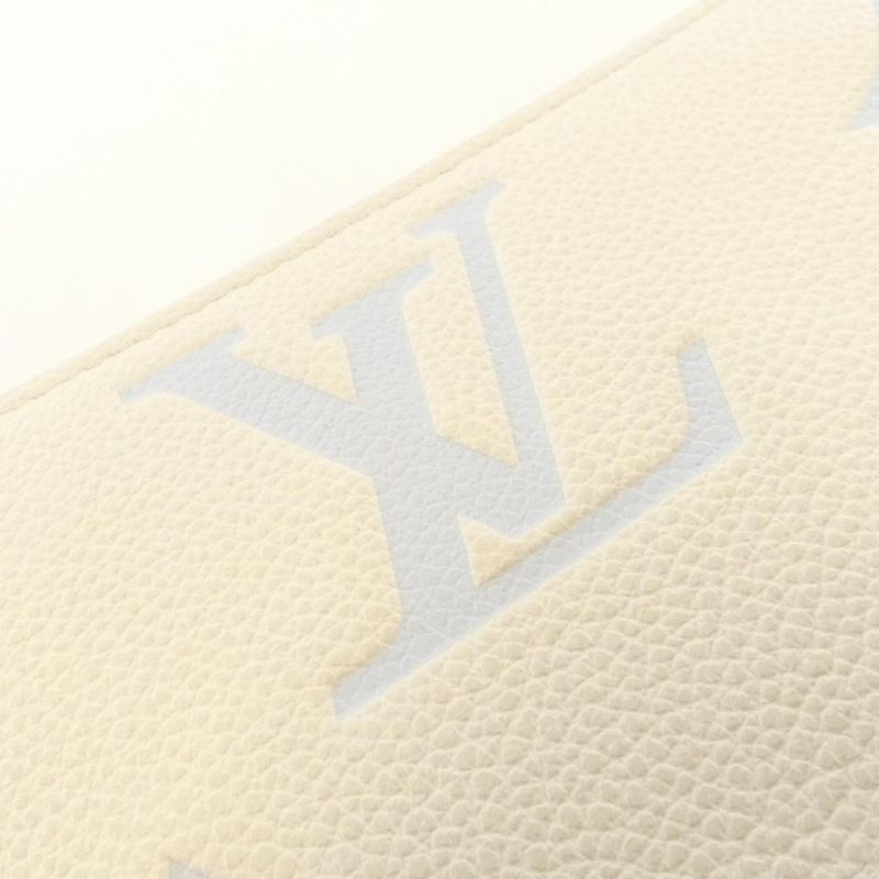 Louis Vuitton Bicolor Monogram Empreinte Zippy Wallet M83308 Wallet