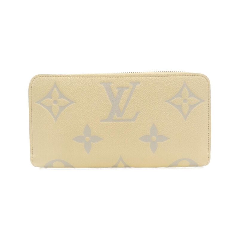 Louis Vuitton Bicolor Monogram Empreinte Zippy Wallet M83308 Wallet