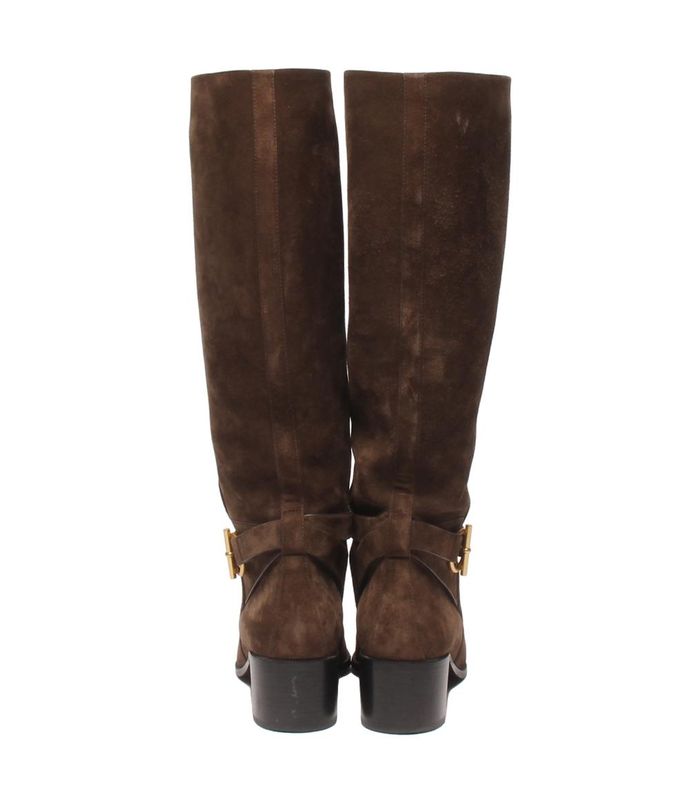 Hermes Long Boots Justine Women's SIZE 38 (24.5cm (9.65in)) Hermes