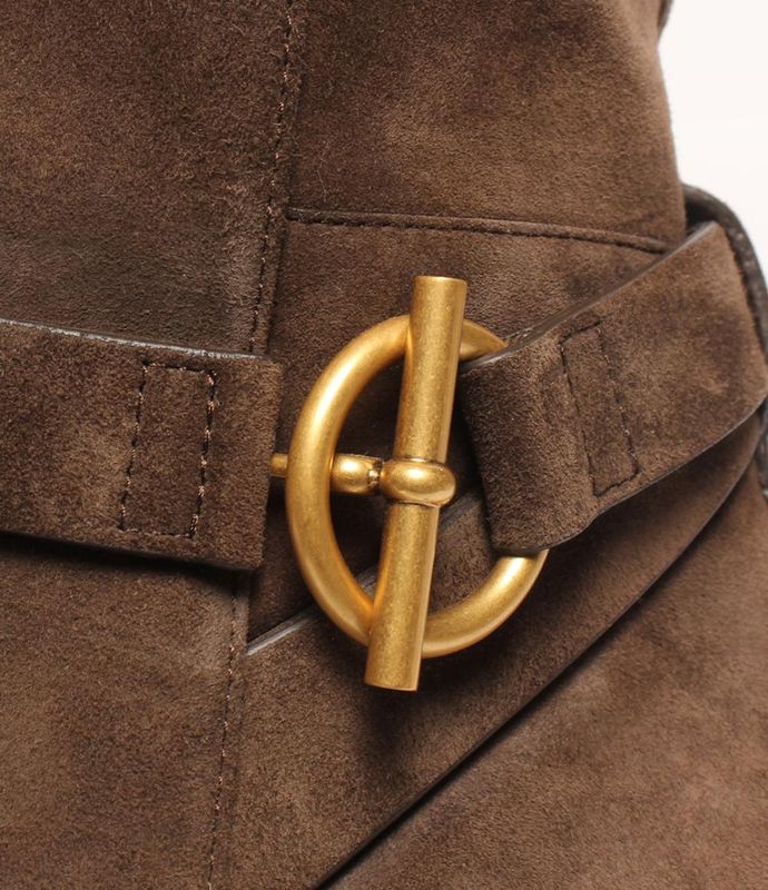 Hermes Long Boots Justine Women's SIZE 38 (24.5cm (9.65in)) Hermes