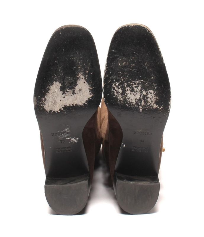 Hermes Long Boots Justine Women's SIZE 38 (24.5cm (9.65in)) Hermes