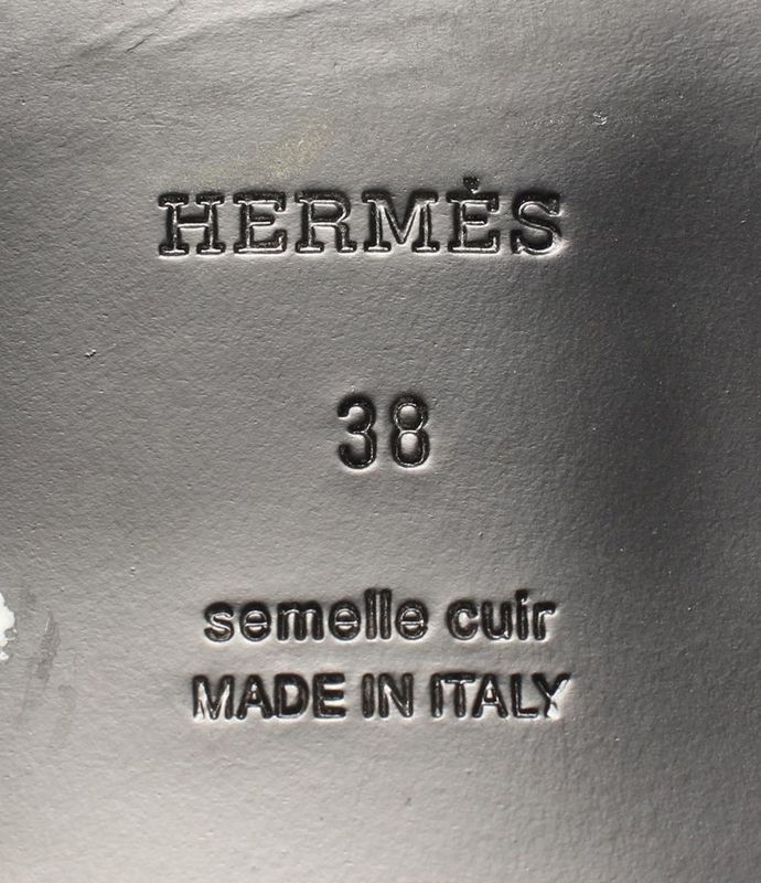 Hermes Long Boots Justine Women's SIZE 38 (24.5cm (9.65in)) Hermes