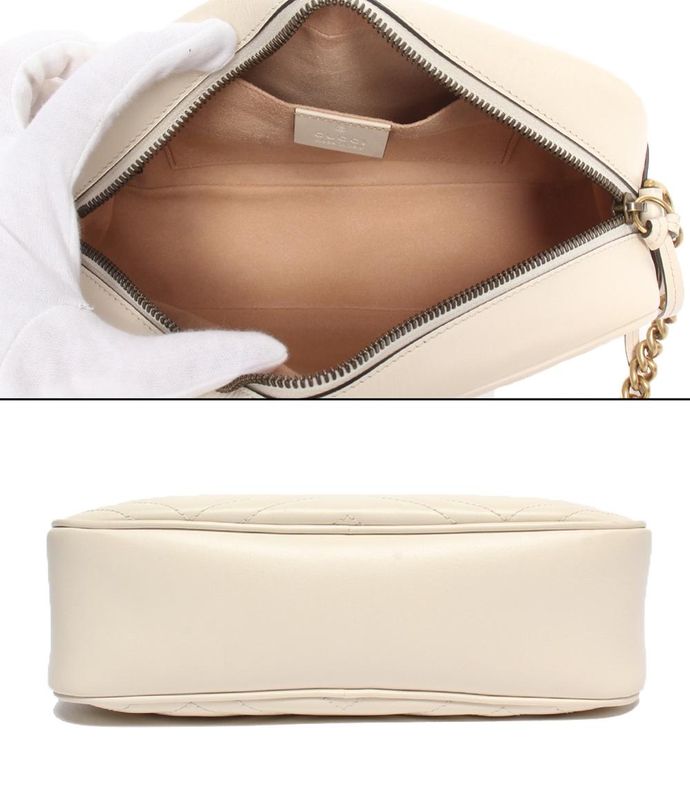 Gucci Shoulder Bag Crossbody Small Camera Bag Ggmarmont 447632 213317 Women's