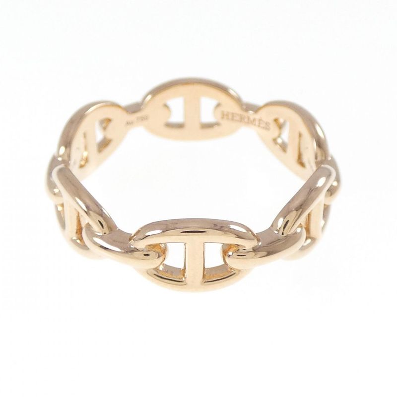 Hermes Chaine D'ancre Ring