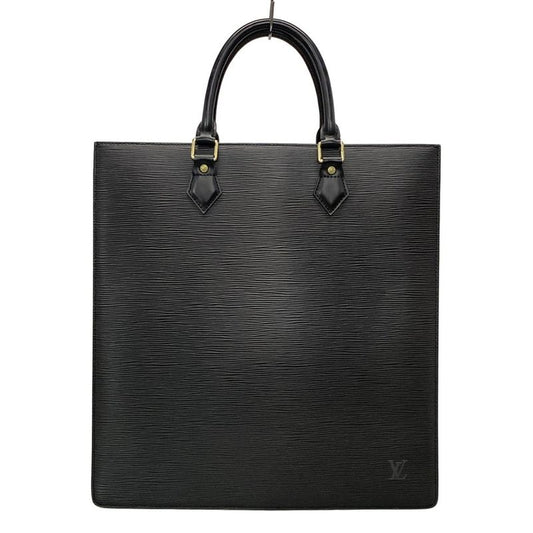 Louis Vuitton Handbag Epi Sac Plastic M52072 Noir Black Leather