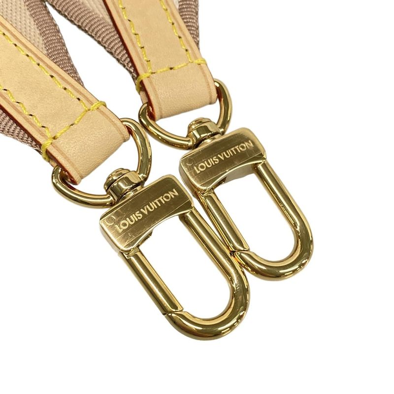 Louis Vuitton Shoulder Strap - Beige Neverfull Bbaccessories Leather
