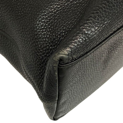 Gucci Shoulder Bag Soho 308982 Black Chain Shoulder Leather