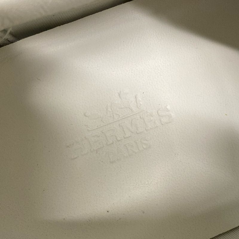 Hermes Sneakers 37 Women's Bouncing Gray X Yellow X Multi